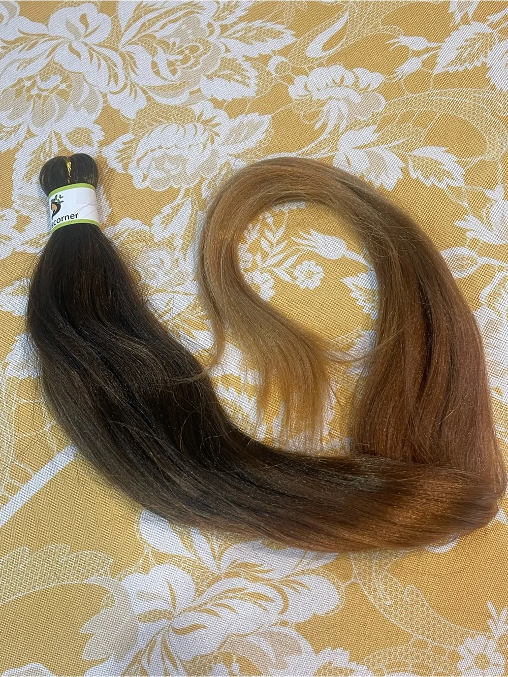 Nescorner Boho Braiding Hair Brown Blonde Ombre 30” 8 Packs